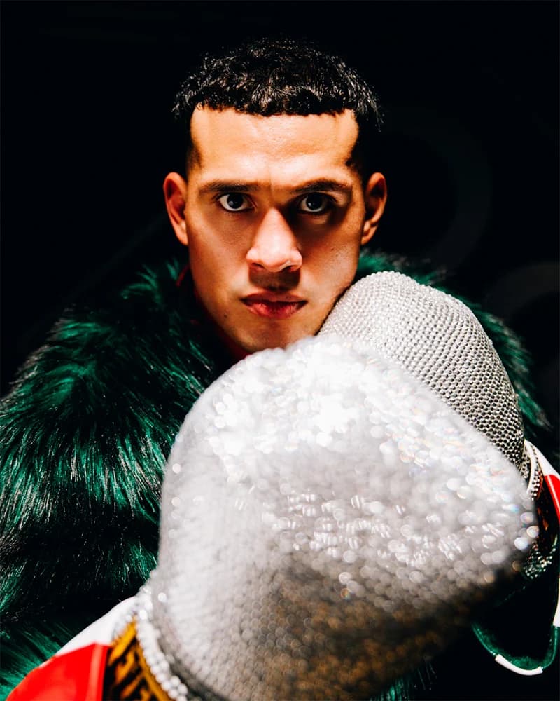 David Benavidez en guardia